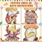 4 Pcs Cinco de Mayo Wooden Gnome Decorations – 3D Mexican Fiesta Gnomes with Sombrero, Maracas, Guitar, Taco & Fiesta Sign – Tiered Tray, Shelf & Table Decor – Perfect for Mother's Day Card Making & Fiesta Party Decorations